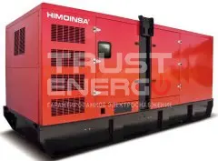 Дизельный генератор Himoinsa HMW-665 T5 В кожухе с АВР