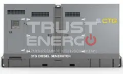 Дизельный генератор CTG 358C В кожухе с АВР
