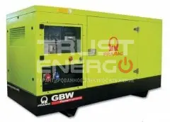 Дизельный генератор Pramac GSW165 P В кожухе с АВР