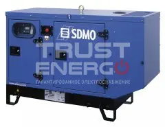 Дизельный генератор SDMO T 17KM В кожухе с АВР